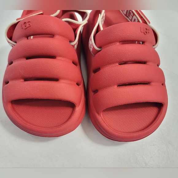 UGG SPORT YEAH KIDS SANDAL SHOES TODDLER SIZE 7 RED - Picture 6 of 12
